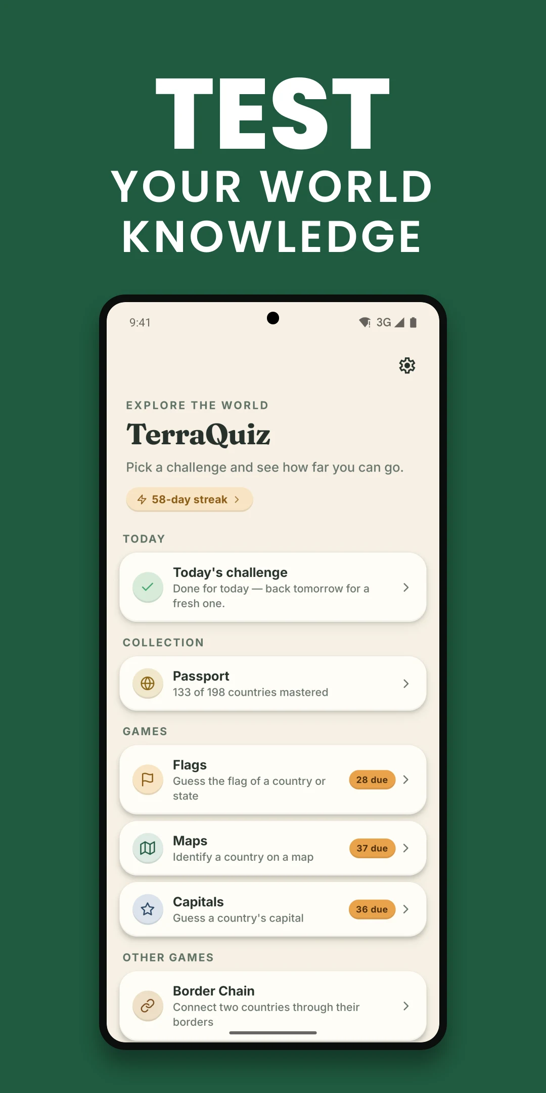 TerraQuiz: Flags & Maps screenshot